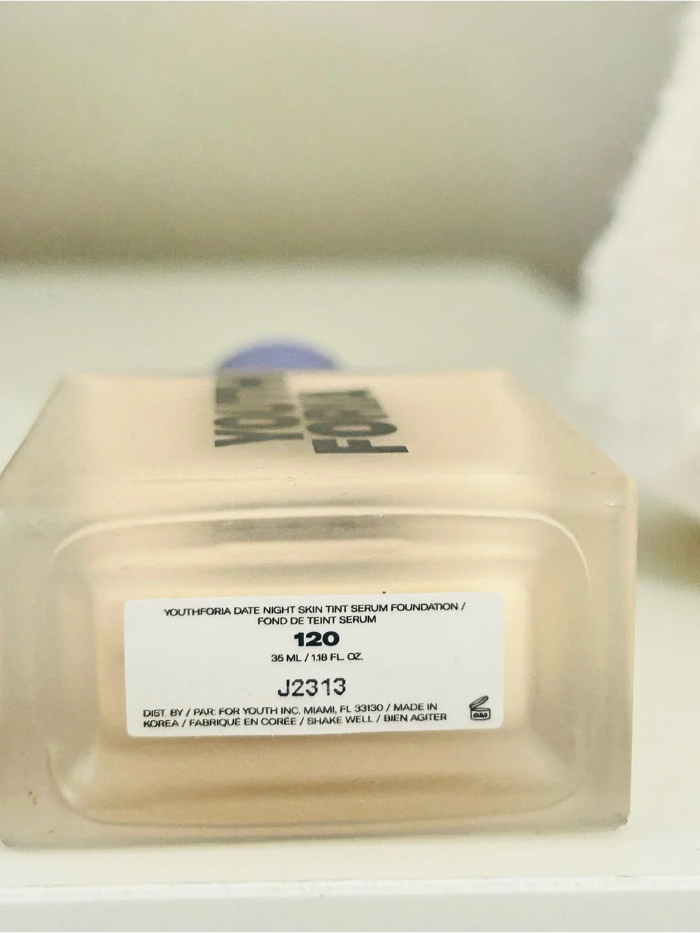 Youthforia Liquid Foundation — shade:120